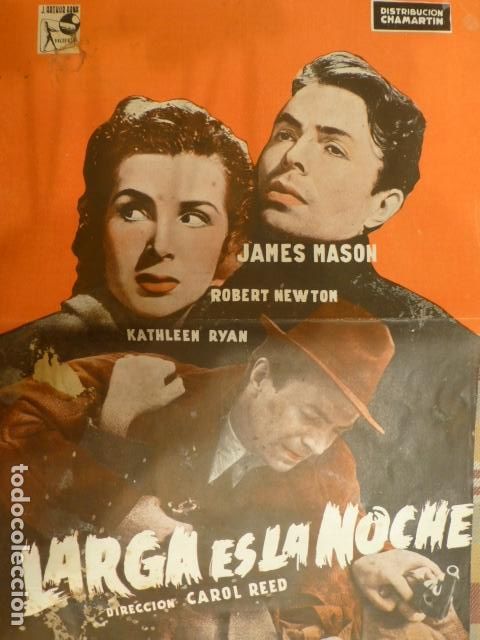 Cine: LARGA ES LA NOCHE PROGRAMA DE MANO GRANDE - Foto 1