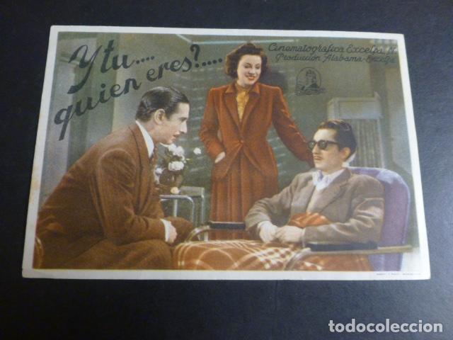 Cine: Y TU QUIEN ERES? PROGRAMA DE MANO - Foto 1