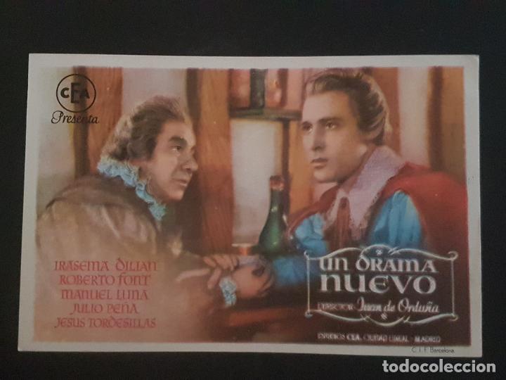 Cine: UN DRAMA NUEVO PROGRAMA DE MANO SIMPLE - Foto 1
