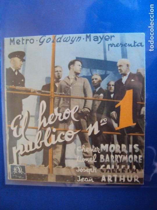 Cine: (PG-190608)PROGRAMA DE CINE - EL HEROE PUBLICO N&ordm; 1 - TEATRO BOSQUE - Foto 1