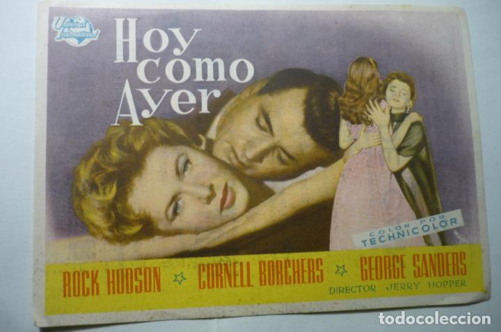 Cine: PROGRAMA HOY COMO AYER-ROCK HUDSON -PUBLICIDAD - Foto 1