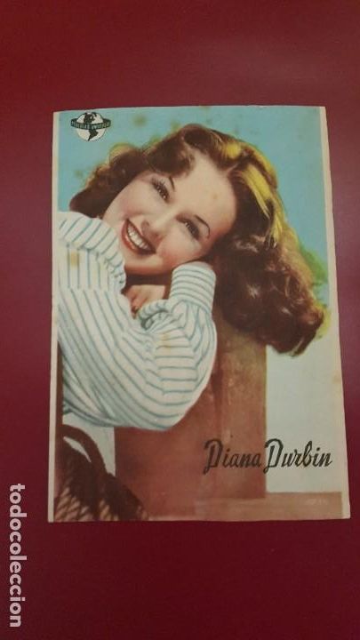 Cine: PROGRAMA DE MANO - DORA LA ESPIA - DIANA DURBIN - Foto 1