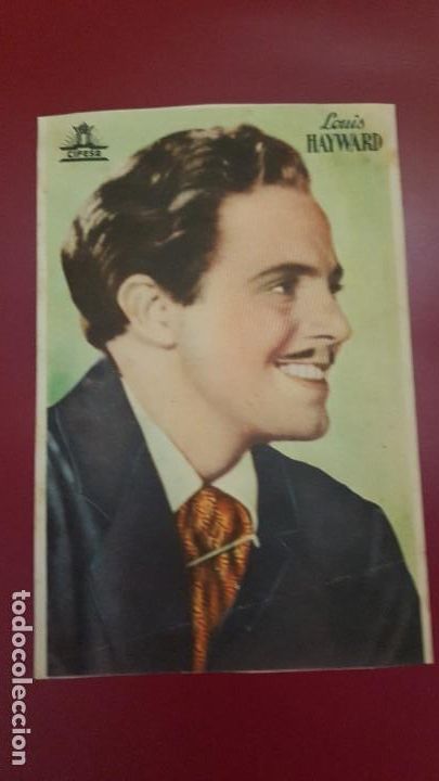 Cine: PROGRAMA DE MANO - EL HIJO DE MONTECRISTO - LOUIS HAYWARD - Foto 1