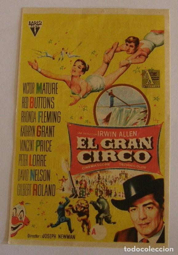 Cine: PROGRAMA DE CINE EL GRAN CIRCO - Foto 1