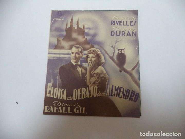 Cine: programa cine Eloisa esta debajo de un almendro - Foto 1