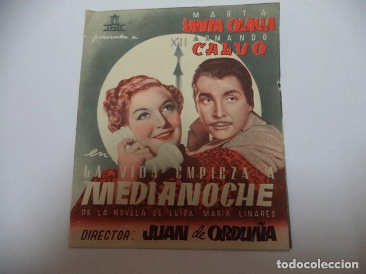 Cine: programa cine l la vida empieza a media noche - Foto 1