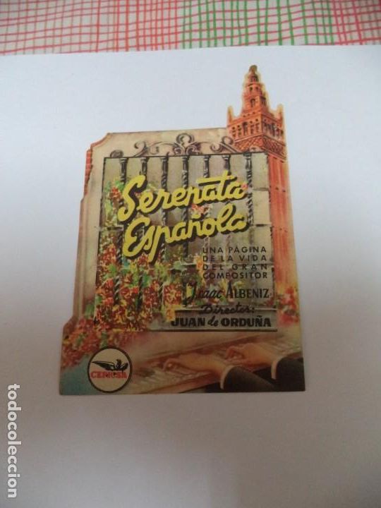 Cine: programa cine.Serenata espa&ntilde;ola - Foto 1
