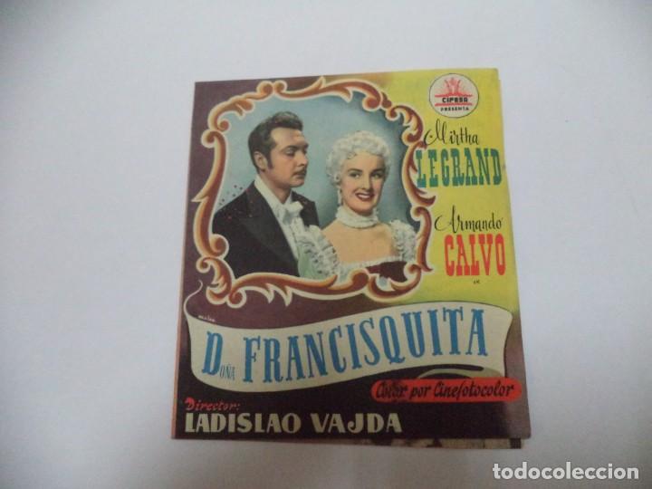Cine: programa cine. D. Francisquita - Foto 1