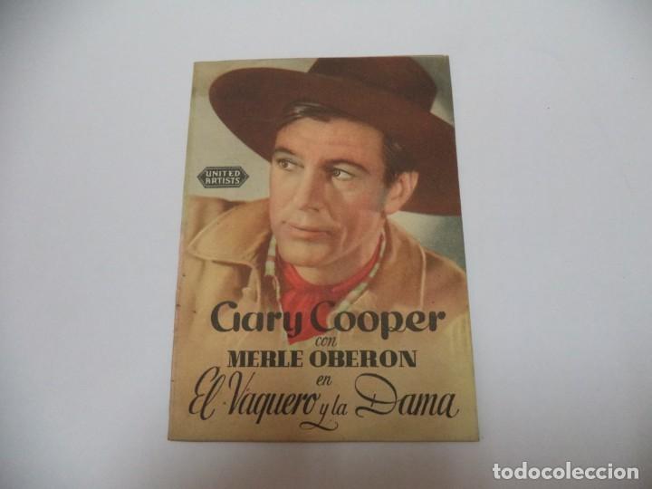Cine: programa cine.El vaquero y la dama - Foto 1