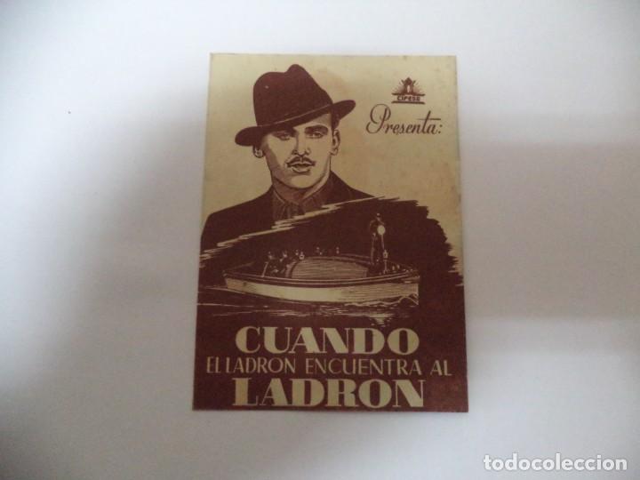 Cine: programa cine.Cuando el ladron encuentra al ladron - Foto 1