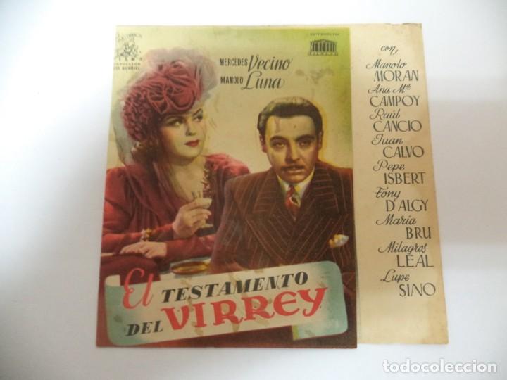 Cine: programa cine. El testamento del virrey - Foto 1
