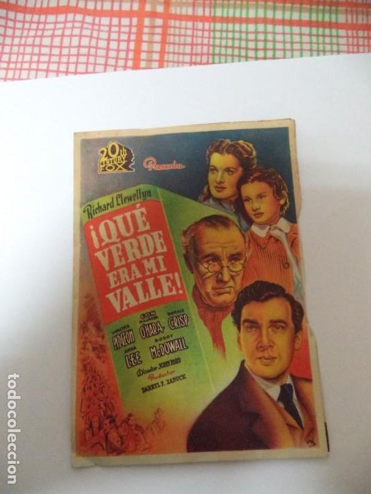 Cine: programa cine. Que verde era mi valle - Foto 1