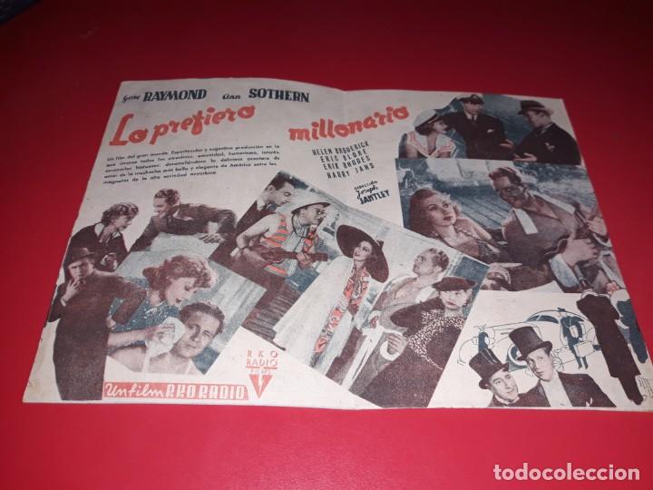 Cine: Lo Prefiero Millonario. A&ntilde;o 1936. - Foto 1