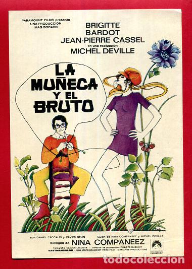 Cine: LA MU&Ntilde;ECA Y EL BRUTO SIN CINE , PMD 1256 - Foto 1