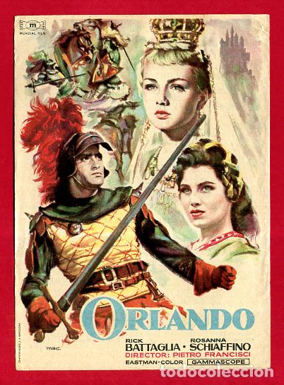Cine: ORLANDO SENCILLO SIN CINE , PMD 1303 G
