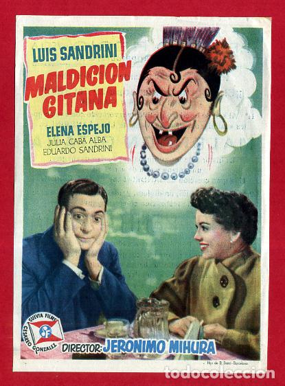 Cine: MALDICION GITANA SENCILLO SIN CINE , PMD 1314 G - Foto 1