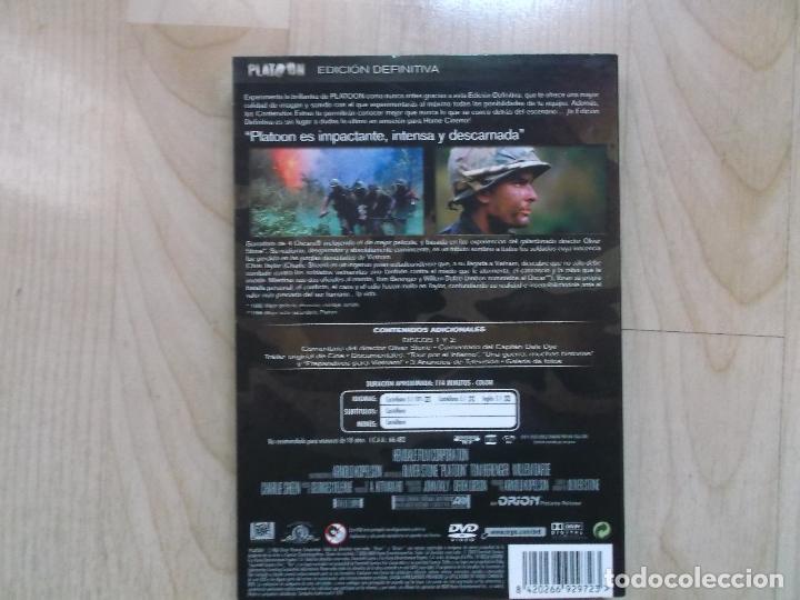 Cine: PLATOON, EDICION DEFINITIVA, OLIVER STONE, - Foto 3
