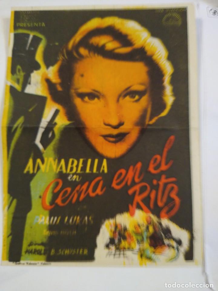 Cine: Anabella en cena en el Ritz. Programa de cine . - Foto 1