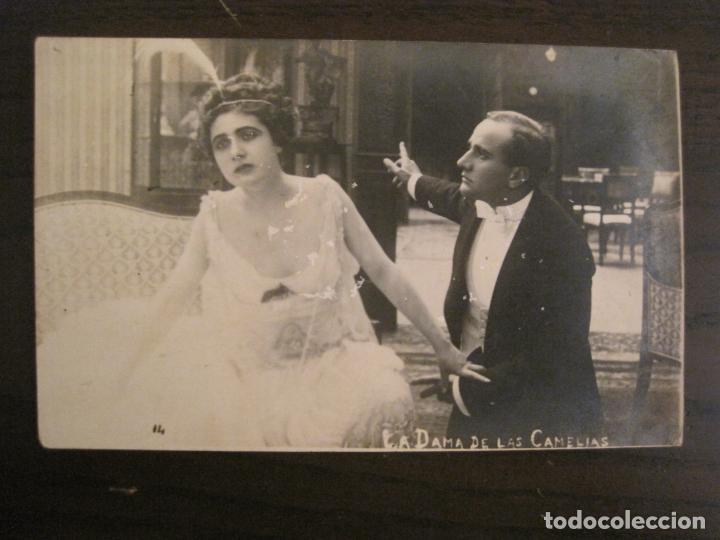 Cine: LA DAMA DE LAS CAMELIAS-PROGRAMA DE CINE-POSTAL FOTOGRAFICA-VER FOTOS-(65.533)