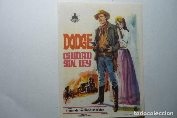 Cine: programa dodge ciudad sin ley .-errol flynn - Foto 1