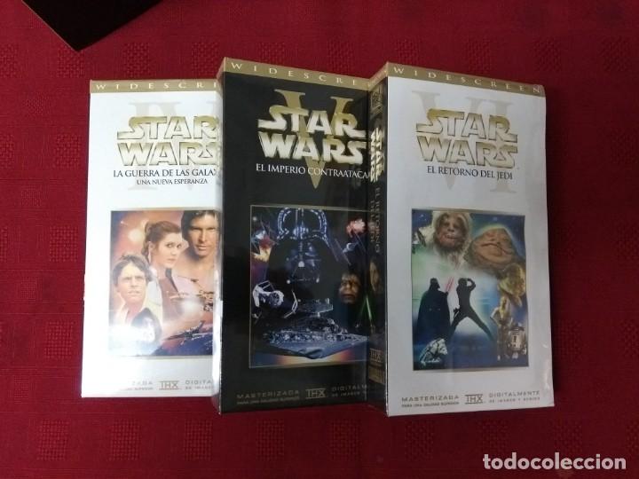 Cine: Star Wars Trilogía, Video VHS. Precintada sin abrir - Foto 2 - 189713363