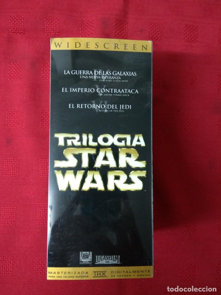 Cine: Star Wars Trilogía, Video VHS. Precintada sin abrir - Foto 3 - 189713363