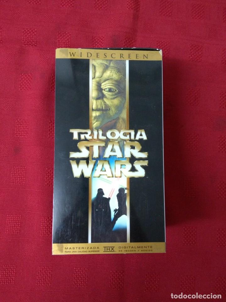 Cine: Star Wars Trilogía, Video VHS. Precintada sin abrir - Foto 4 - 189713363