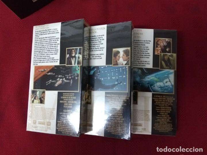Cine: Star Wars Trilogía, Video VHS. Precintada sin abrir - Foto 5 - 189713363
