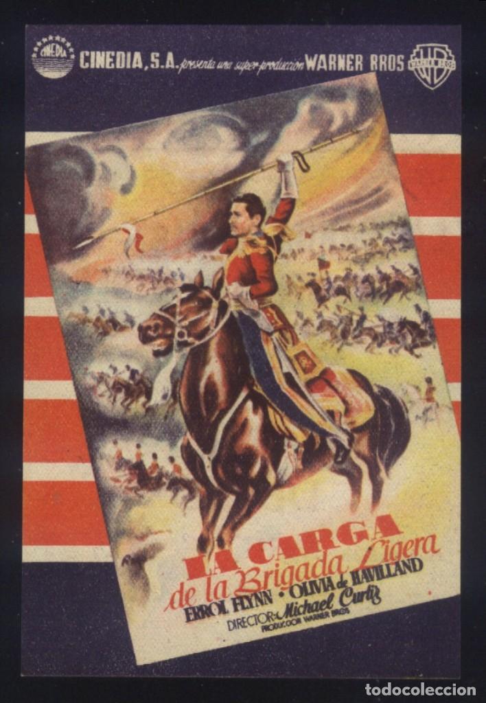 Cine: Q-08561- LA CARGA DE LA BRIGADA LIGERA (The Charge of the Light Brigade) (VIRREY CINEMA) Errol Flynn