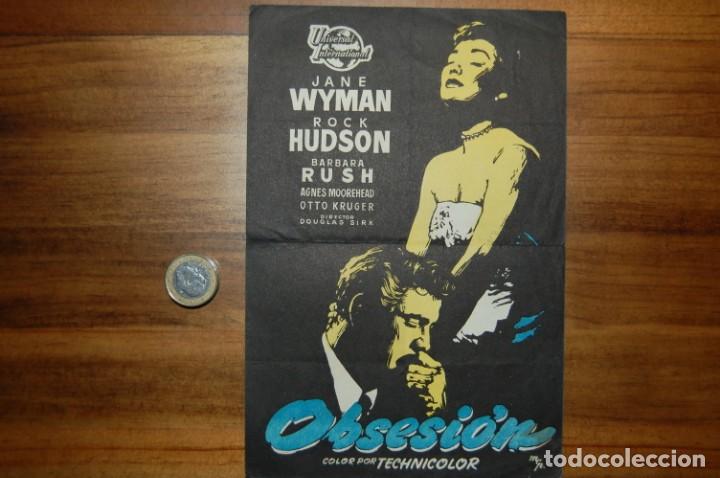 Cine: OBSESI&Oacute;N -CENTRAL CINEMA- Junio 1956 - Foto 1
