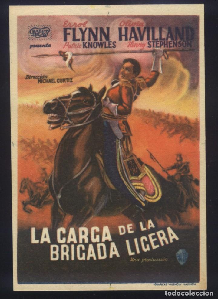 Cine: Q-08564- LA CARGA DE LA BRIGADA LIGERA (THE CHARGE OF THE LIGHT BRIGADE) CINE REX - CASTELLON