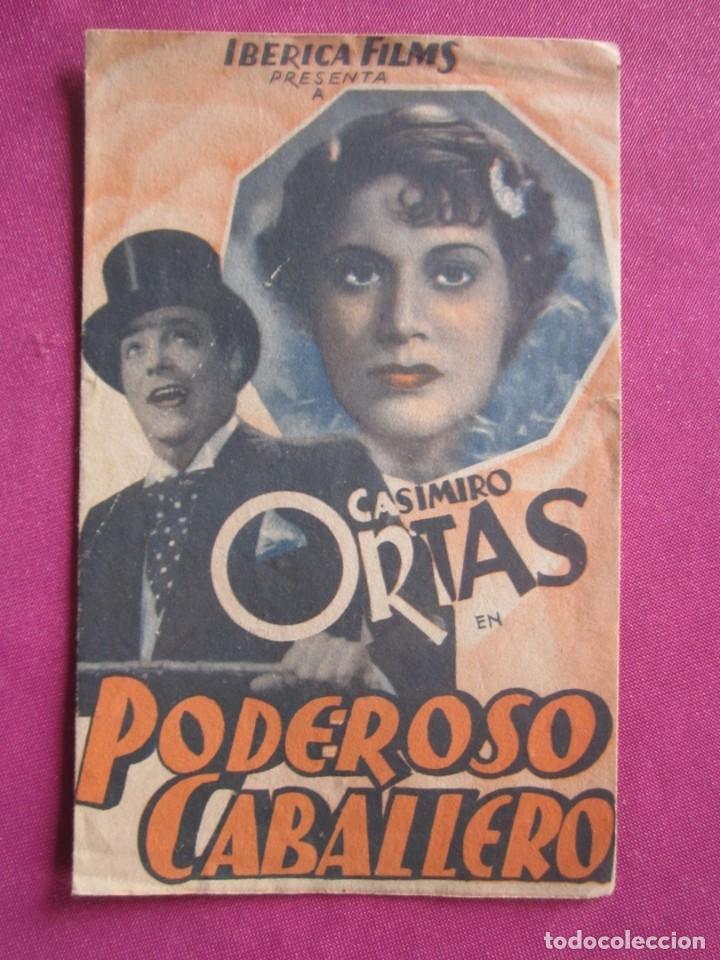 Cine: PODEROSO CABALLERO CASIMIRO ORTAS PROGRAMA CINE DOBLE C16 - Foto 4