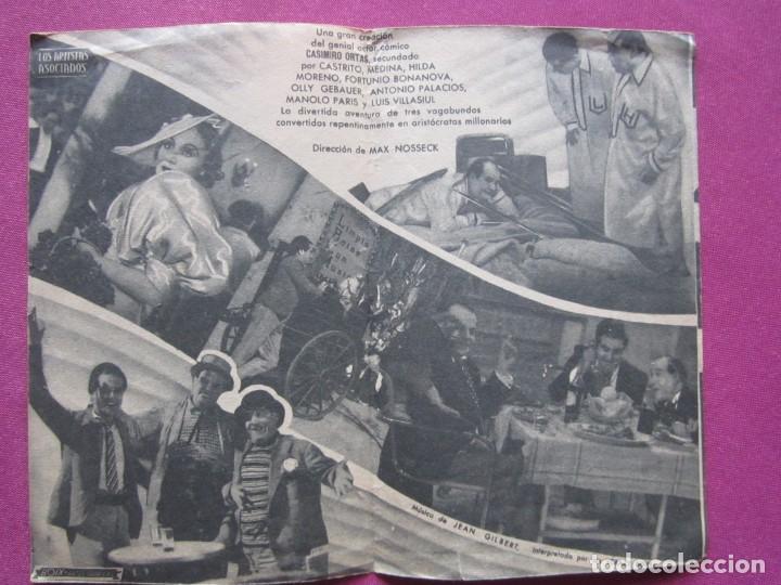 Cine: PODEROSO CABALLERO CASIMIRO ORTAS PROGRAMA CINE DOBLE C16 - Foto 5
