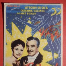 Cine: FOLLETO - PROGRAMA DE MANO - PELÍCULA - FILM - CASINO DE PARIS - CINEMA VICTORIA - 15-6-1958