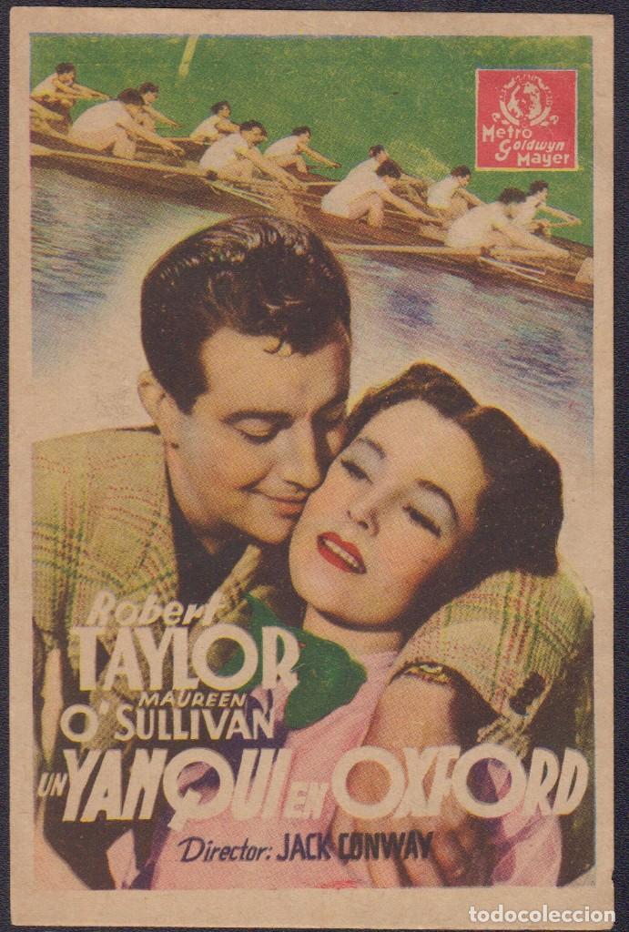 Cine: Programa sencillo de UN YANQUI EN OXFORD (1938), con Robert Taylor, Vivien Leigh y Lionel Barrymore