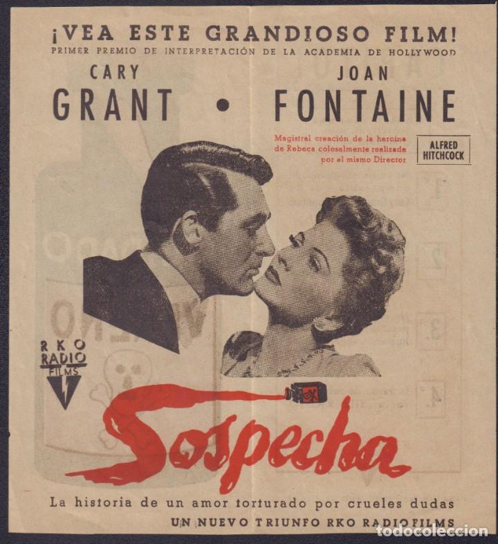 Cine: Programa doble de SOSPECHA (1941) - Cine Capitol - Foto 1