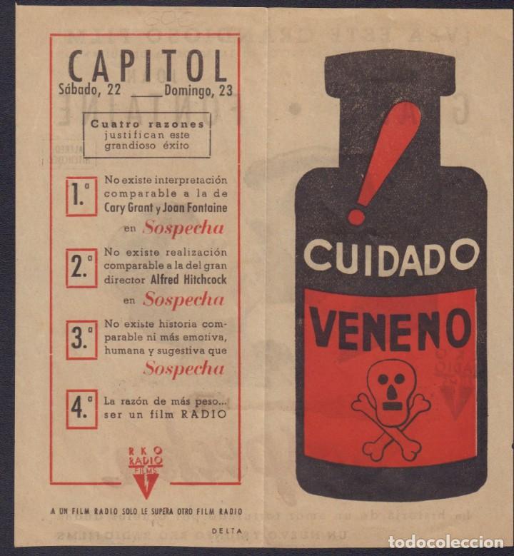 Cine: Programa doble de SOSPECHA (1941) - Cine Capitol - Foto 2