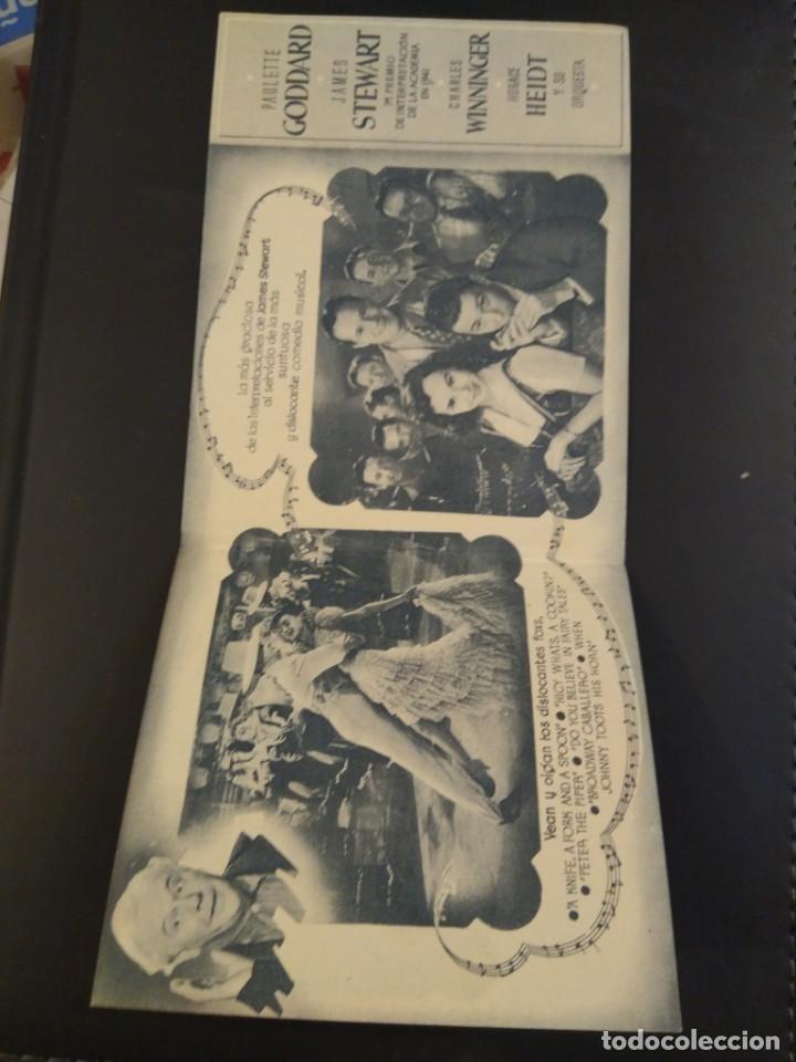 Cine: Programa cine. El Arca de Oro. Giddard, Stewart, Winninger. - Foto 2