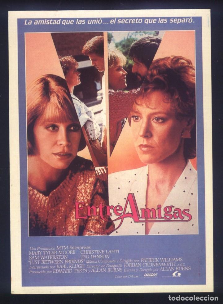 Cine: Q-08573- ENTRE AMIGAS (Just Between Friends) Mary Tyler Moore - Christine Lahti - Sam Waterston