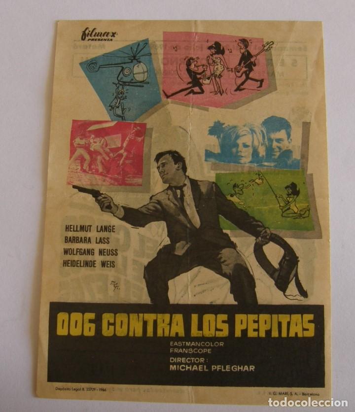 Cine: PROGRAMA DE CINE 006 CONTRA LOS PEPITAS - Foto 1