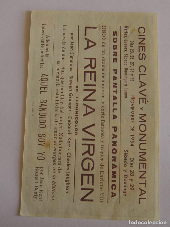 Cine: PROGRAMA DE CINE LA REINA VIRGEN - Foto 2