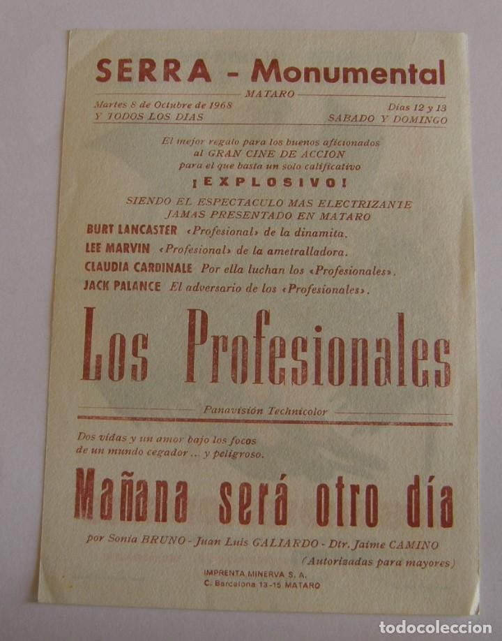 Cine: PROGRAMA DE CINE LOS PROFESIONALES - Foto 2