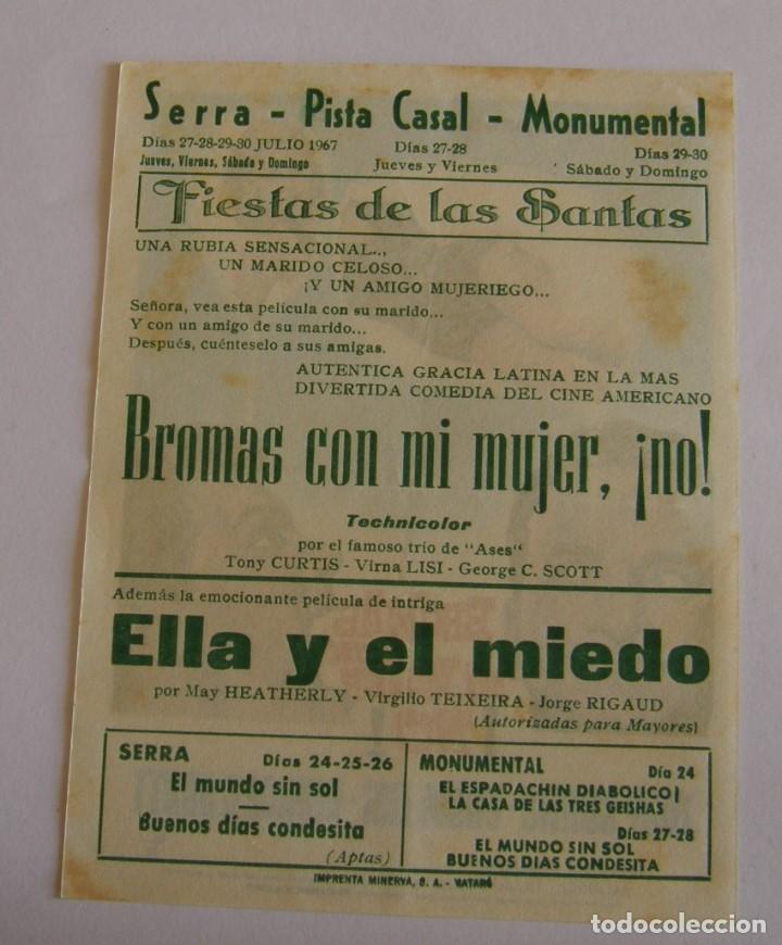 Cine: PROGRAMA DE CINE BROMAS CON MI MUJER NO - Foto 2