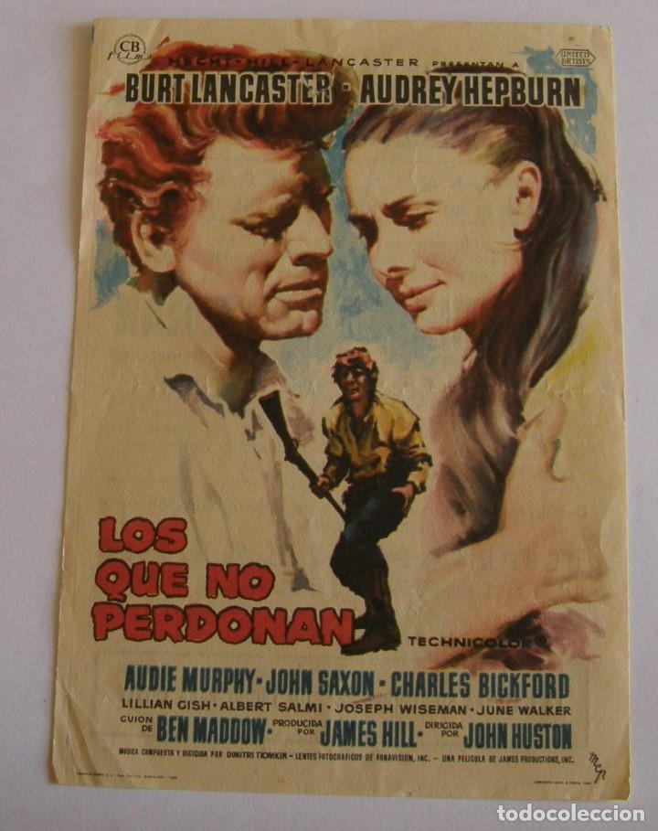 Cine: PROGRAMA DE CINE LOS QUE NO PERDONAN - Foto 1