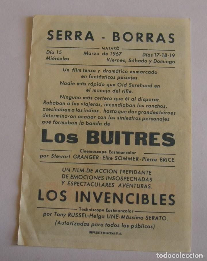 Cine: PROGRAMA DE CINE LOS BUITRES - Foto 2