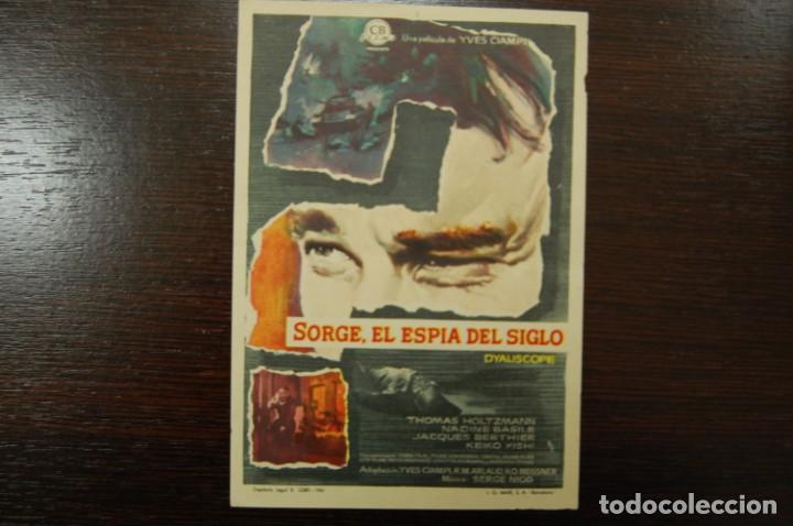 Cine: SORGE, EL ESP&Iacute;A DEL SIGLO - Foto 1