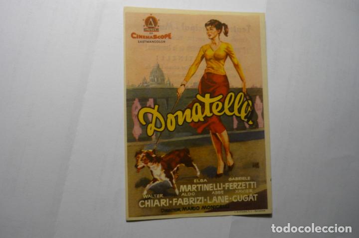 Cine: programa donatella.-elsa martinelli .-publicidad principal-mahon - Foto 1