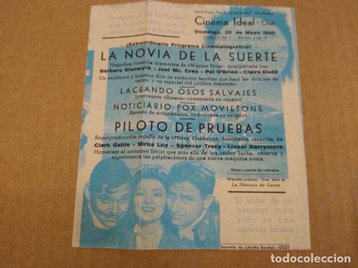 Cine: Programa de cine. Piloto de pruebas con Clark Habl&eacute;. Cinema Ideal  Olot. - Foto 2