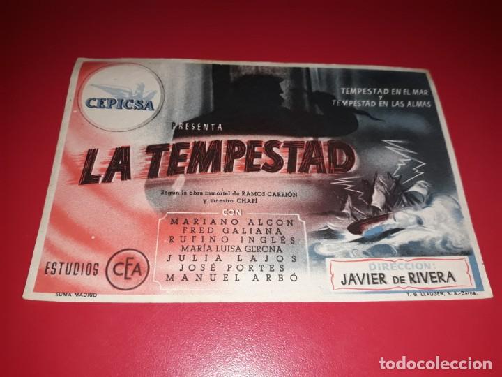 Cine: La Tempestad. A&ntilde;o 1944 - Foto 1