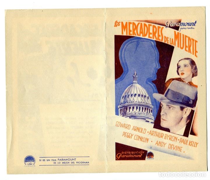 Cine: MERCADERES DE LA MUERTE, con Edward Arnold. - Foto 1